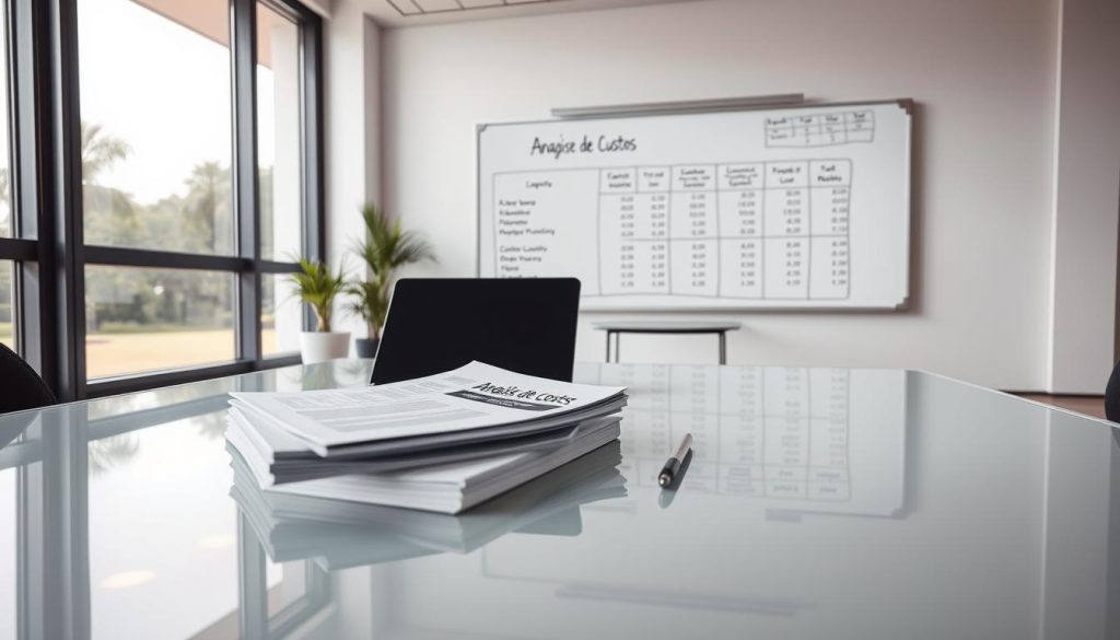 análise de custos
