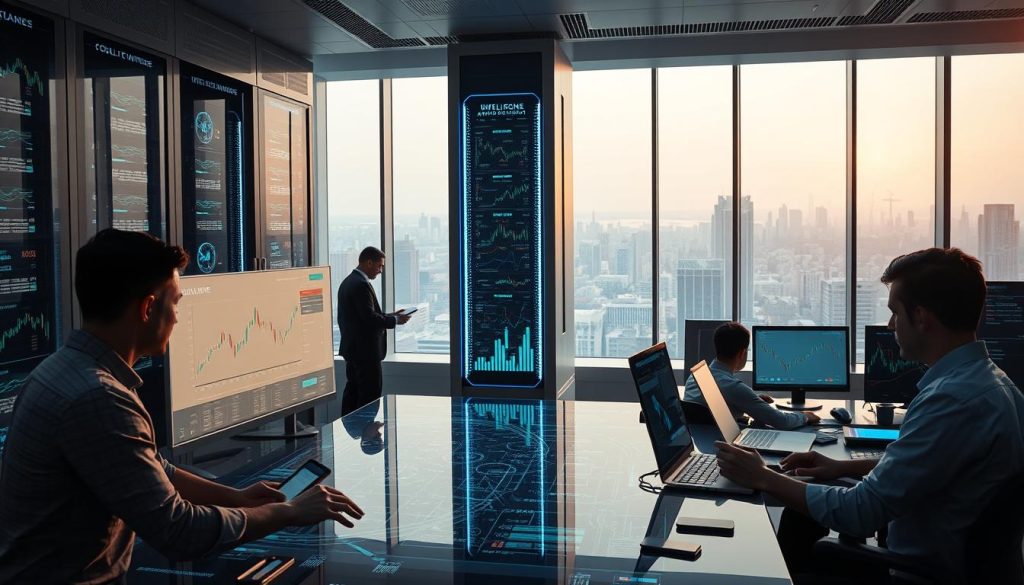 automação inteligente no setor financeiro