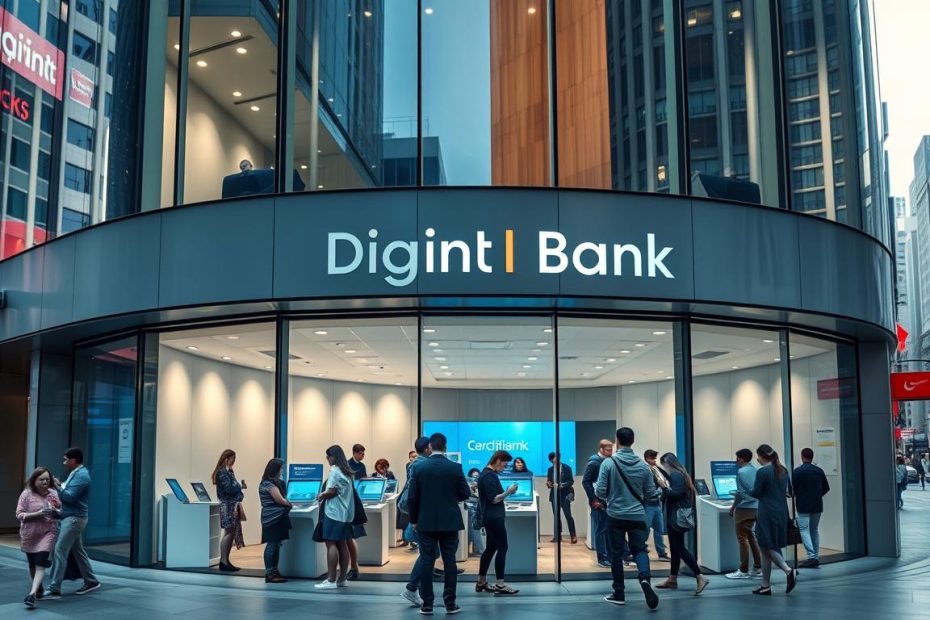 banco digital, conta online, finanças modernas