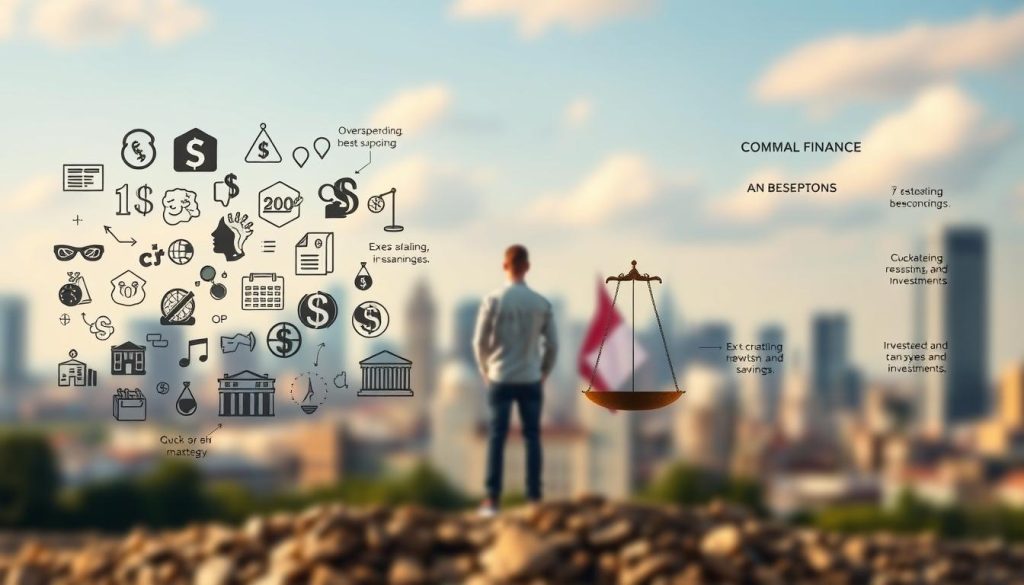 erros comuns em finanças pessoais