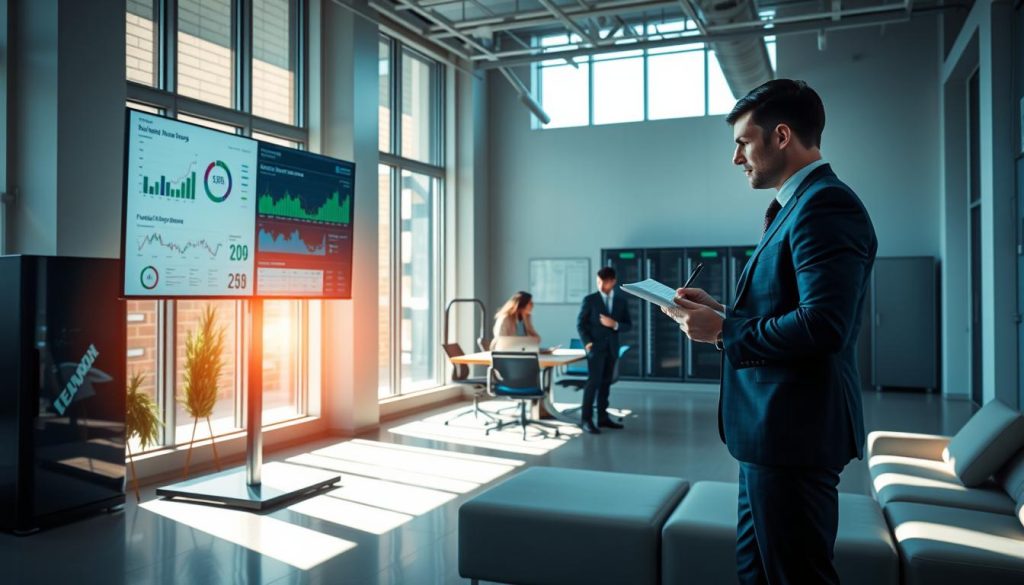 implementação de automação financeira