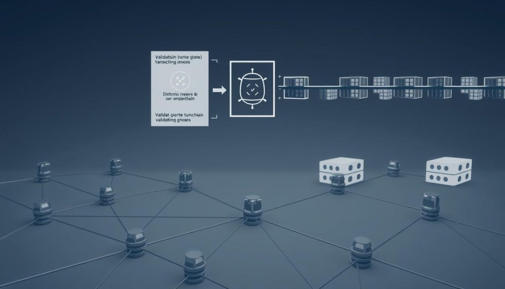 validação na blockchain